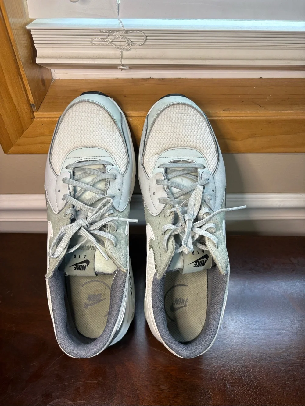 Nike Air Max Light Grey, White & Mint Sneakers