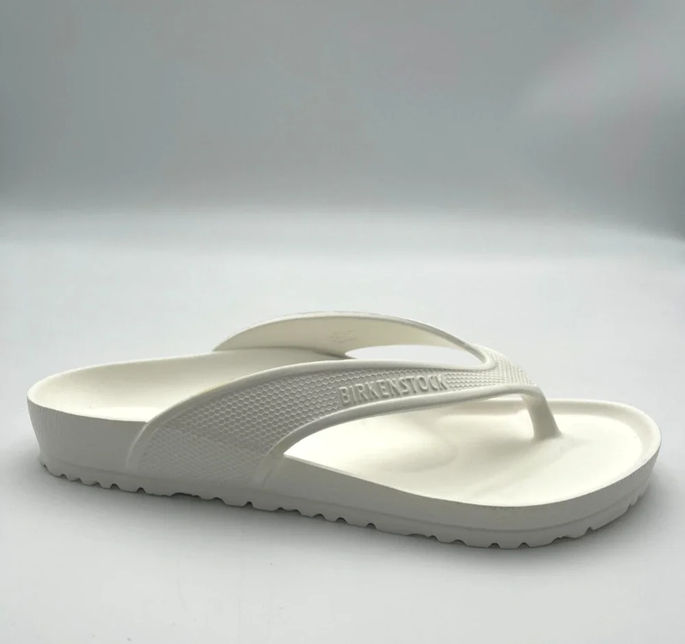 Birkenstock Honolulu EVA White Sandals Mens 10 EU 43 Waterproof Flip Flops