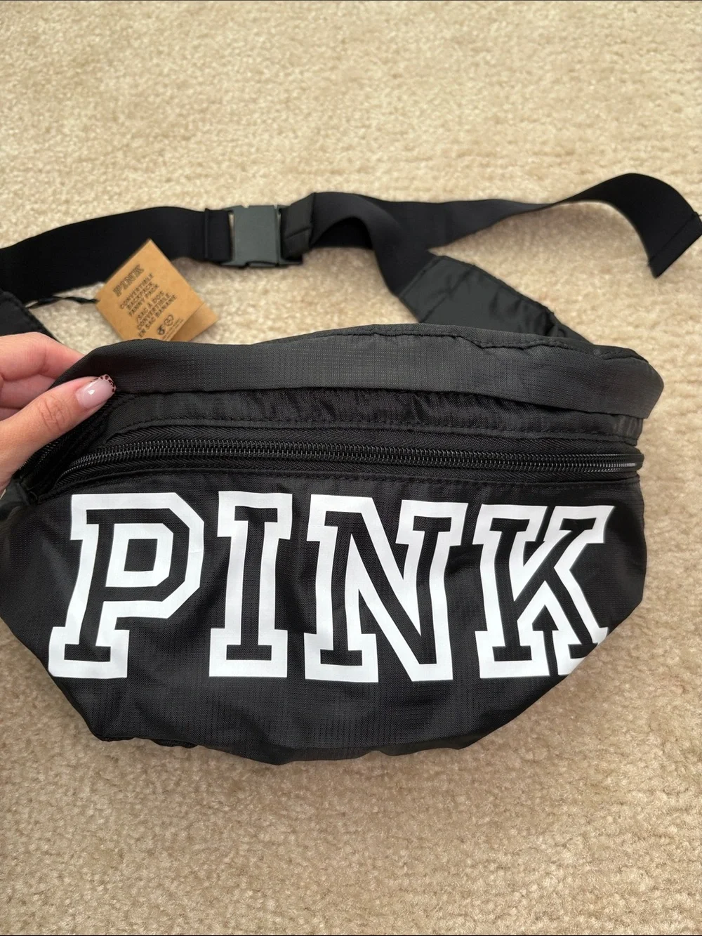 PINK Victoria’s Secret Convertible Backpack Fanny Pack