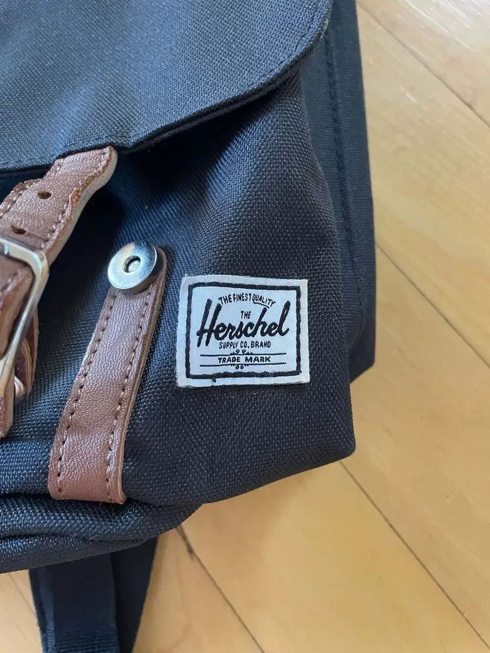 Herschel Supply Co. Dawson Backpack in Black with Tan Details