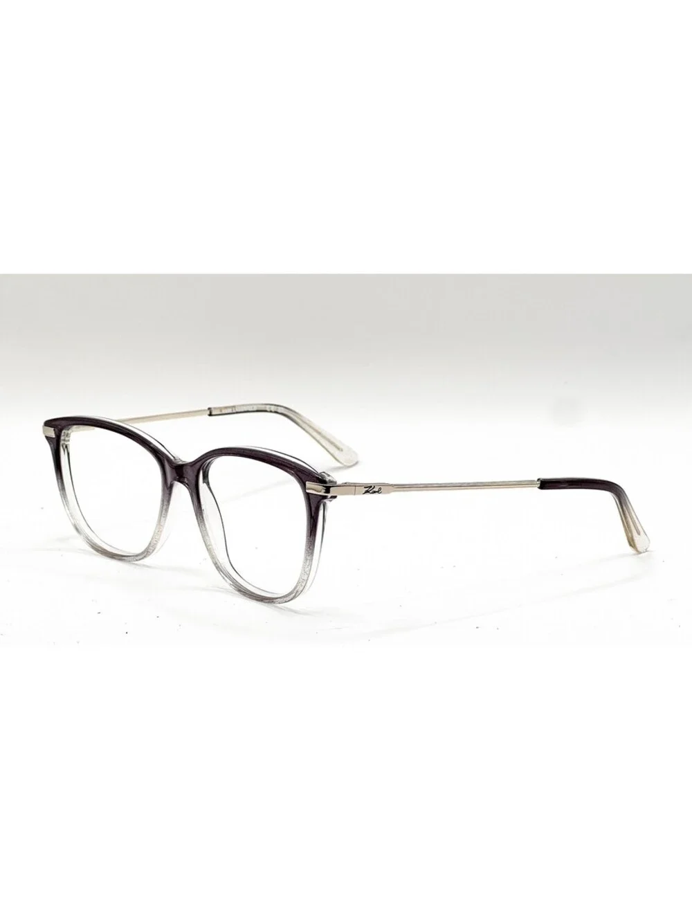Karl Lagerfeld Kl991 002 Onyx Rectangle Authentic Eyeglass Frames 52-16