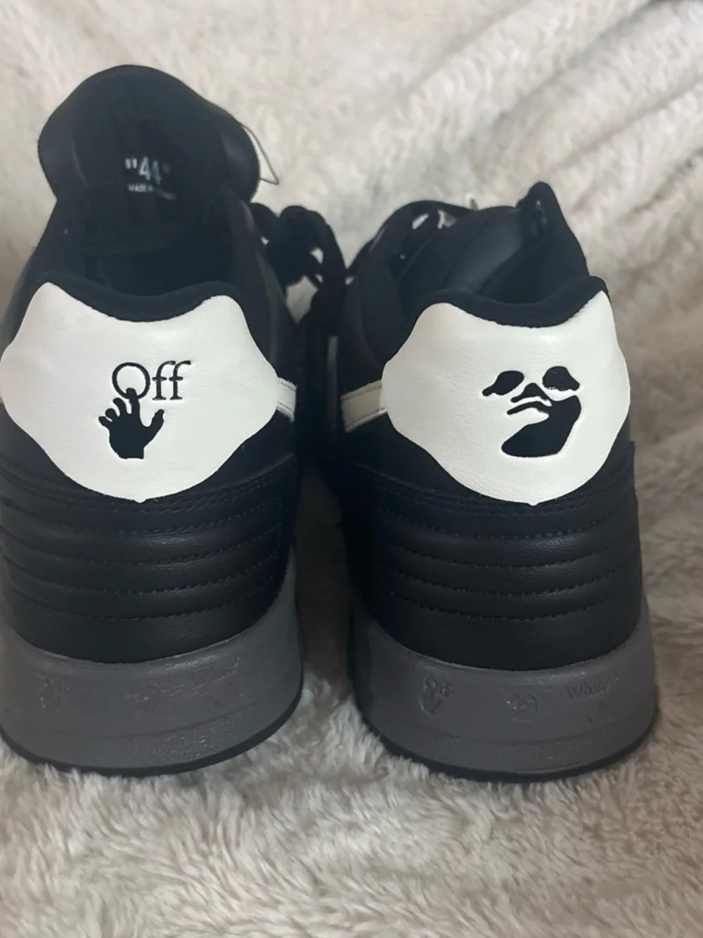 Off-White black lace