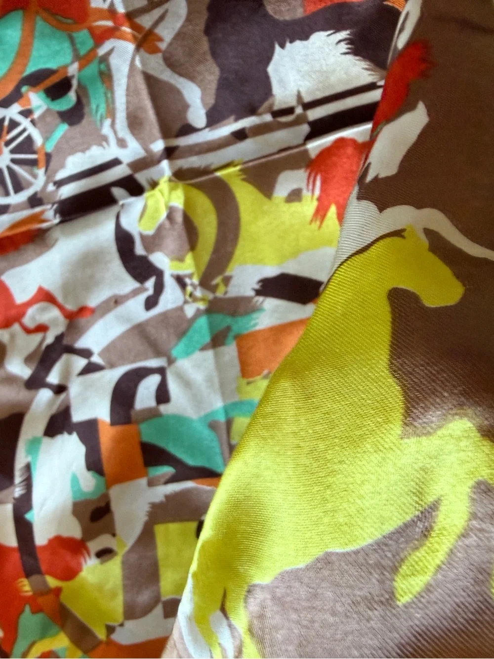Unique Vintage vibrant horse