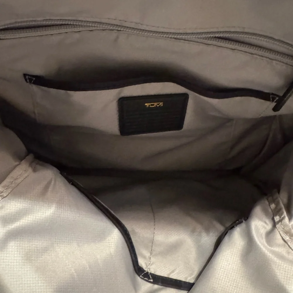 Tumi backpack just