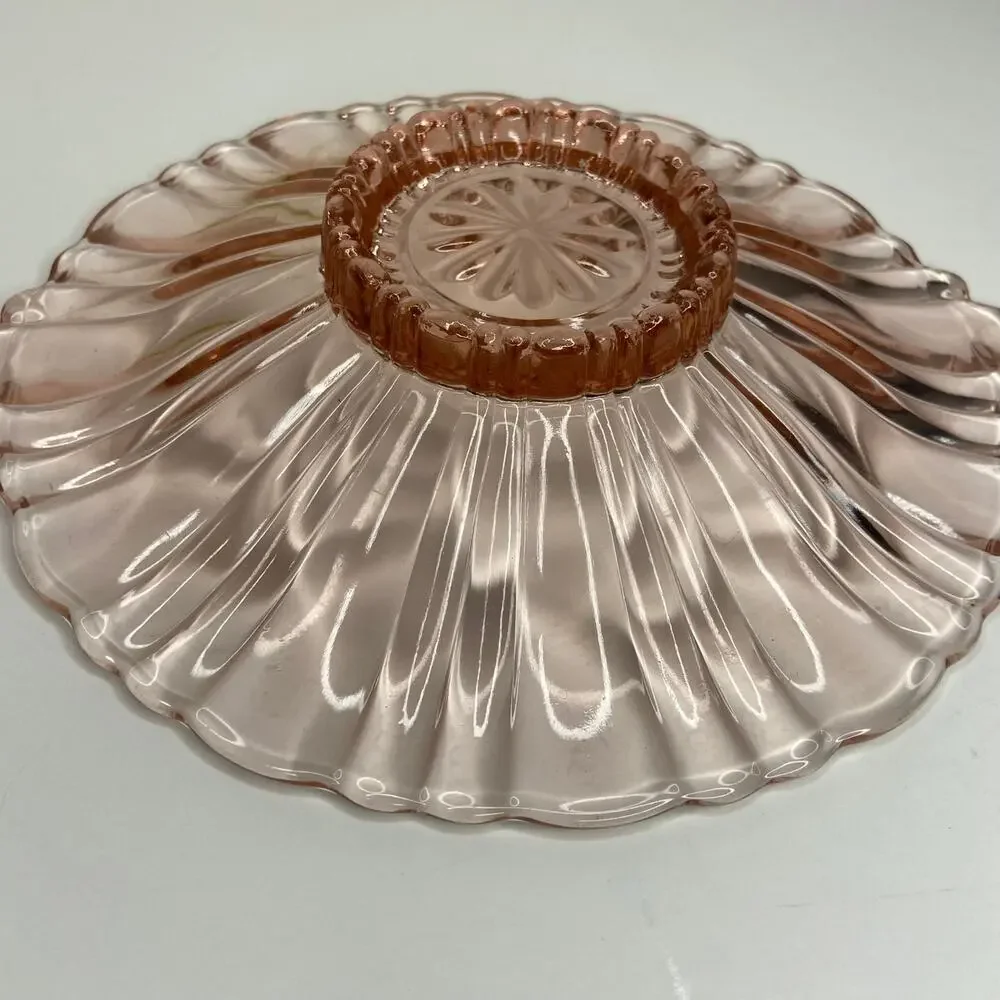 Vintage clear pink has