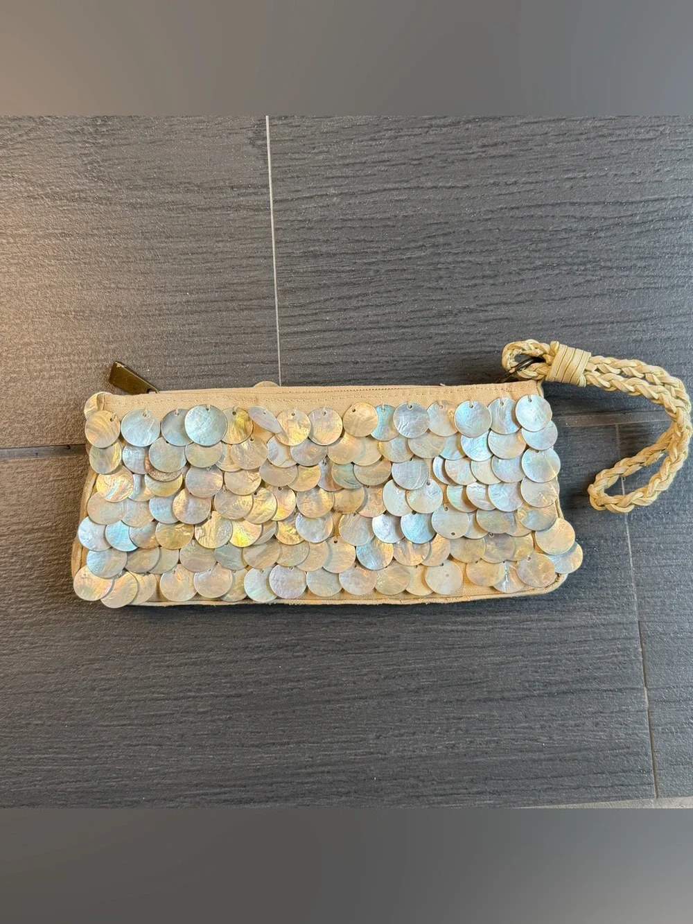 Express wristlet iridescent