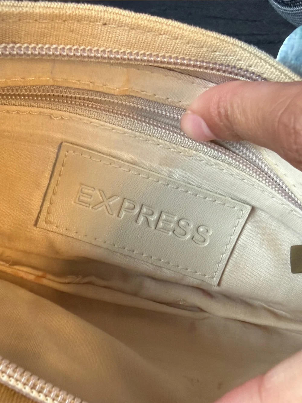 Express wristlet iridescent