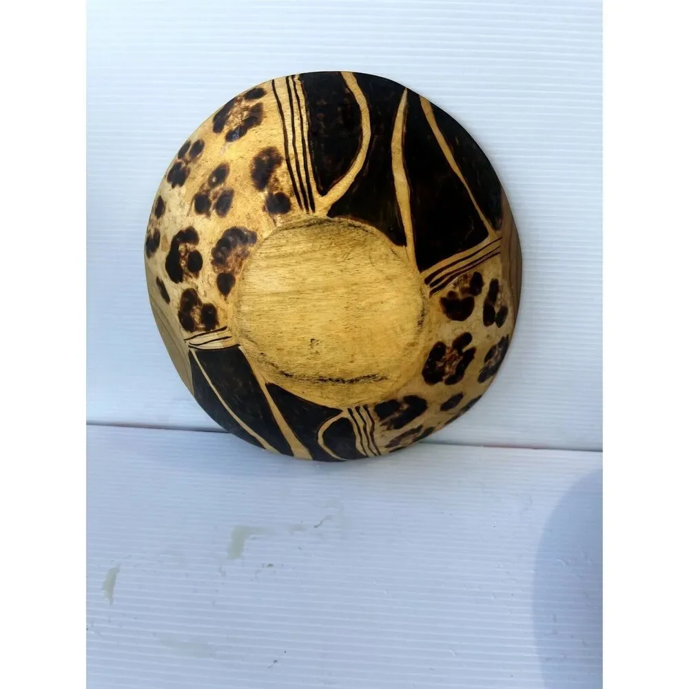 Wooden base individual carvings