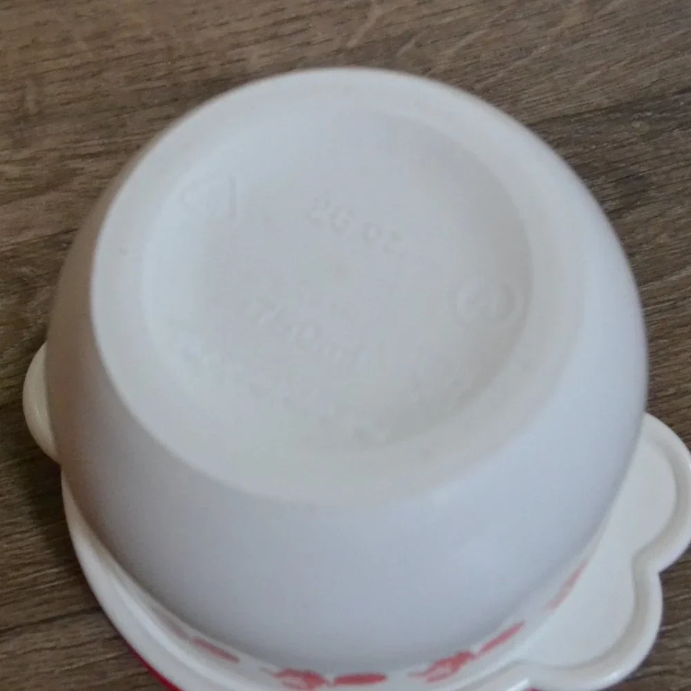 Tupperware red santa