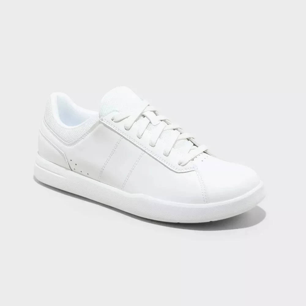 Men's Scout Sneakers by Goodfellow & Co White Size 7 New With Tags