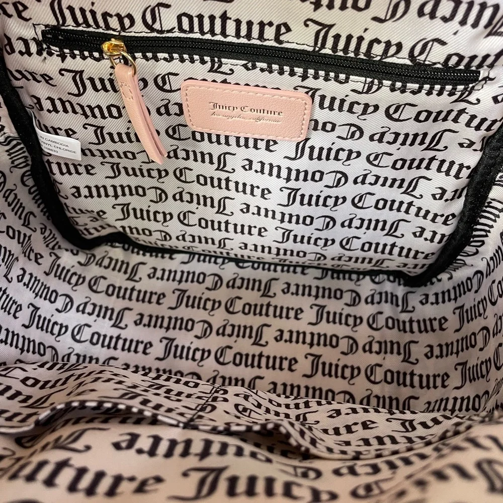 JUICY COUTURE,Juicy Couture Light Pink Backpack.
