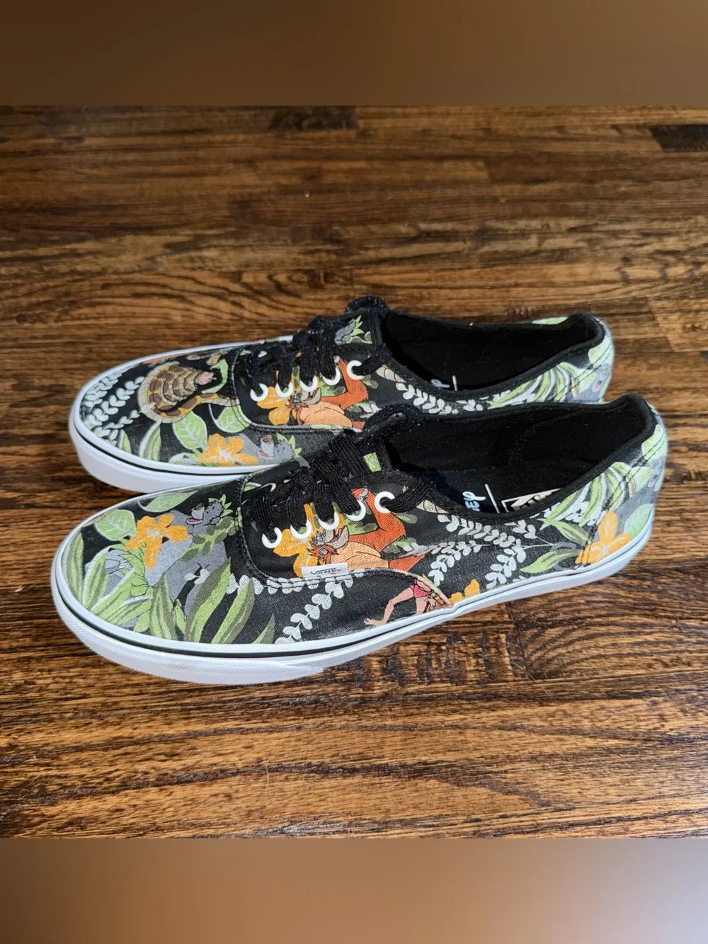 Vans X Disney Era Jungle Book Skate Shoes Canvas Low Top Sneakers Size 12