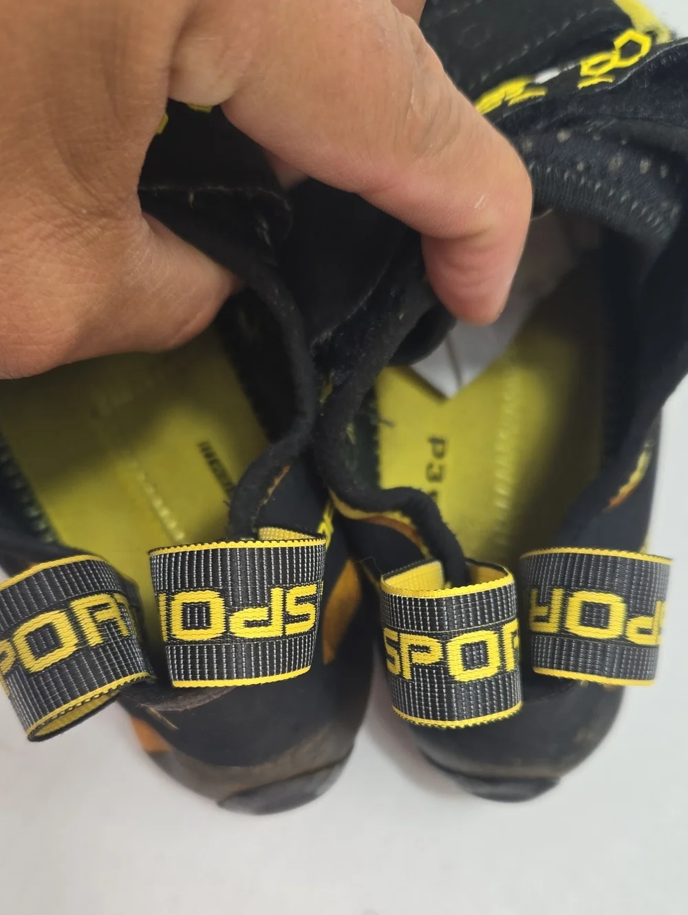 Size 42/M9/W10- - La Sportiva Miura VS Official Velcro Closure Climbing Shoes