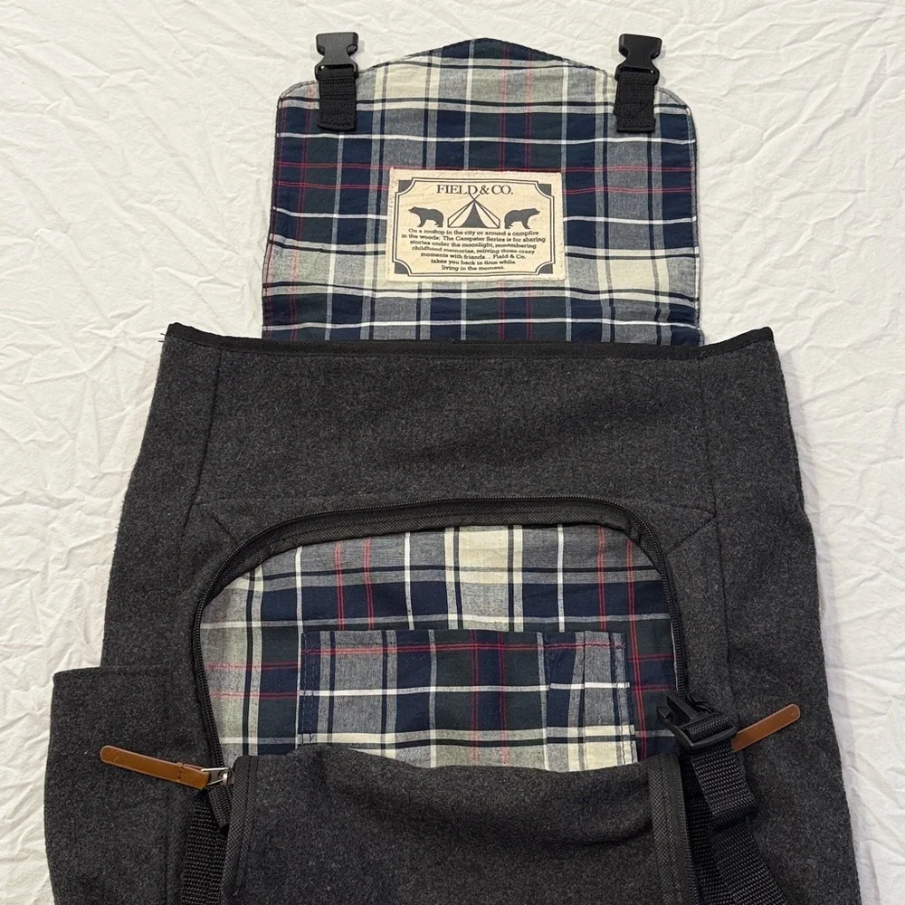 Life Church Craig GroeschelField & Co Campster Satchel Laptop Backpack NWOT