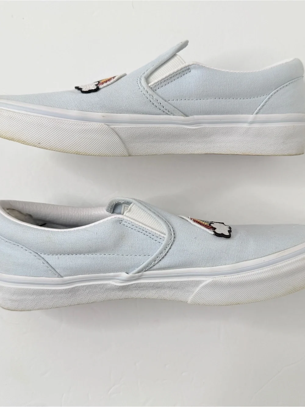 Vans blue canvas