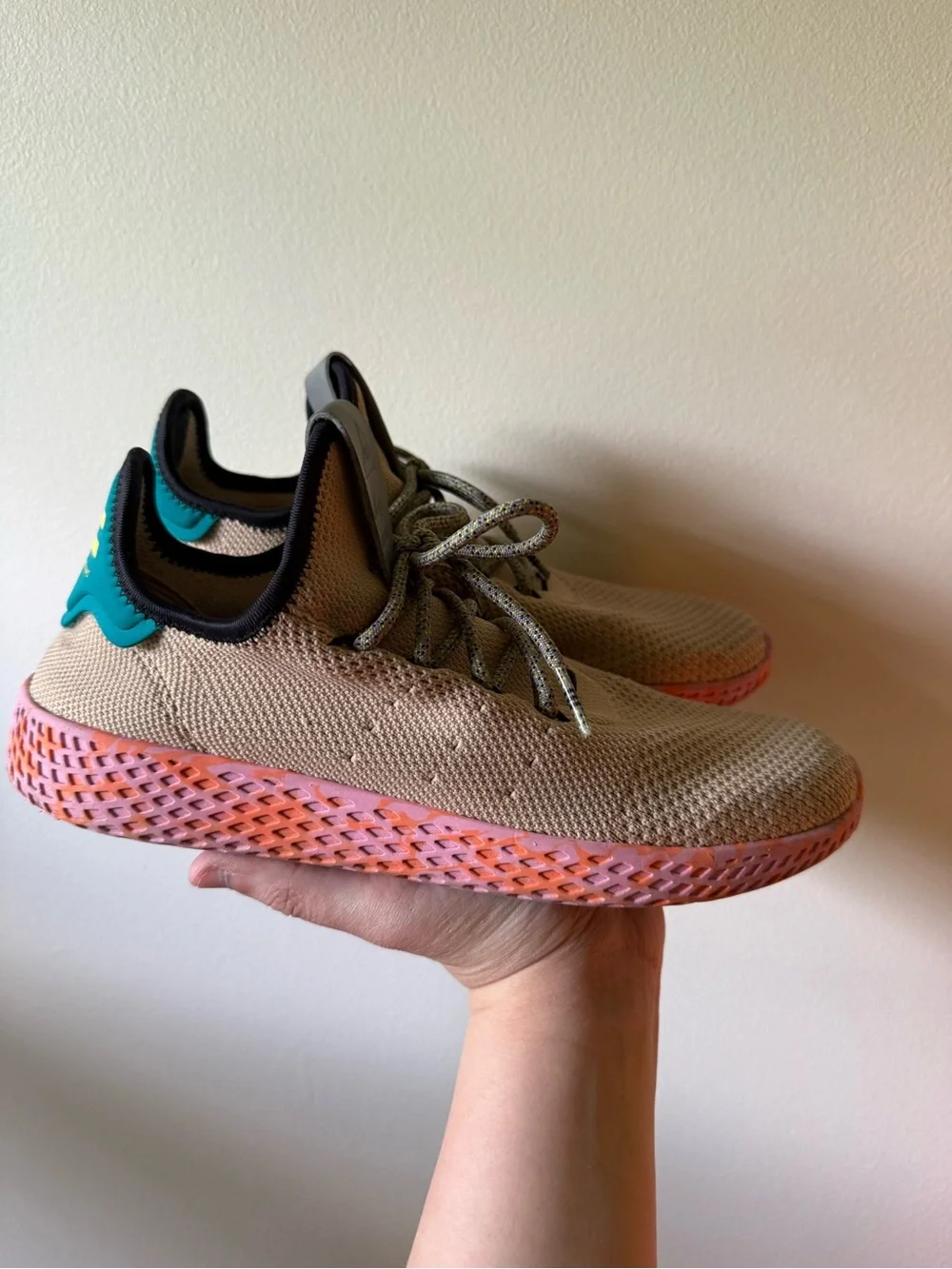 Adidas Pharrell Williams x Tennis Hu Mesh Sneakers