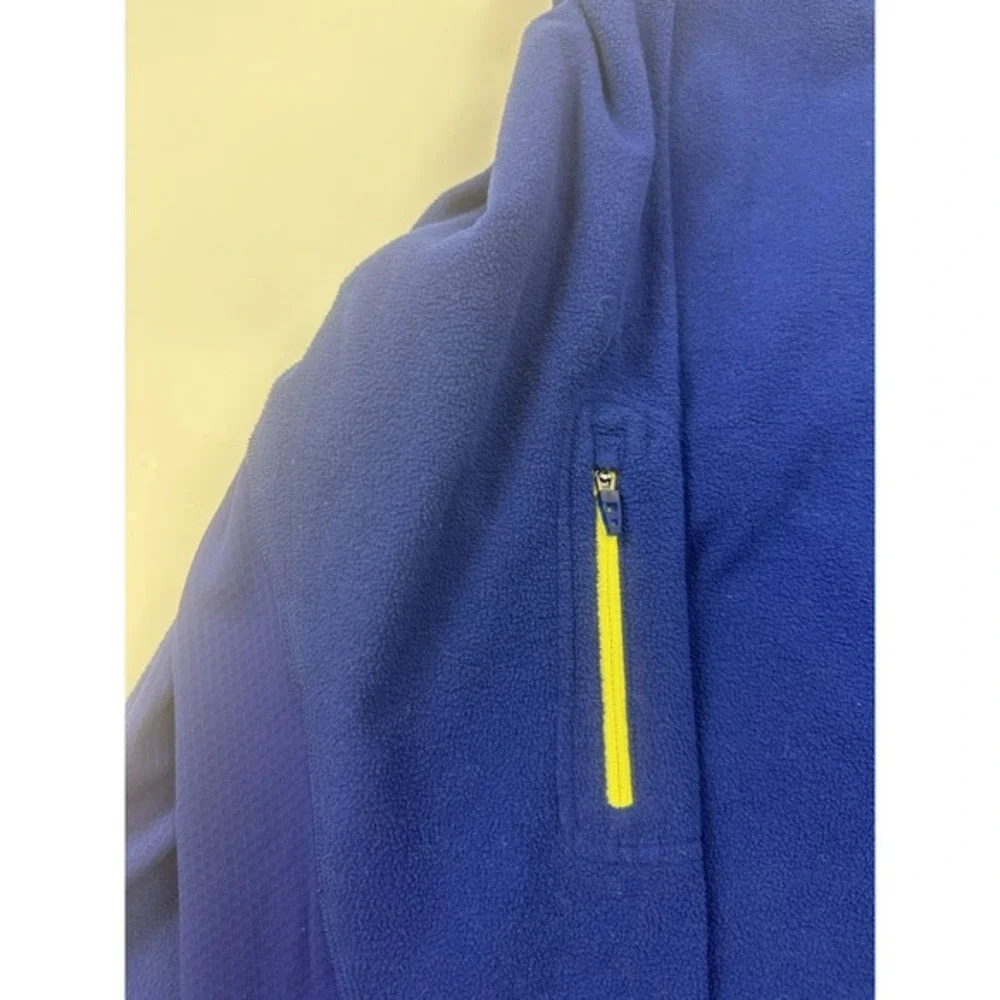 THE NORTH FACE‎ Blue Fleece Vaporwick Quarter Zip Athletic - Size Large