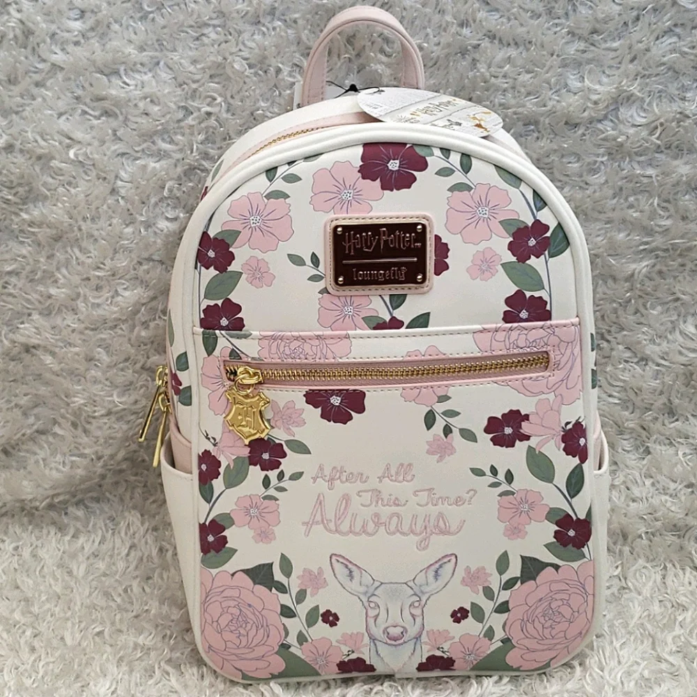Loungefly Harry Potter Floral Mini Backpack
