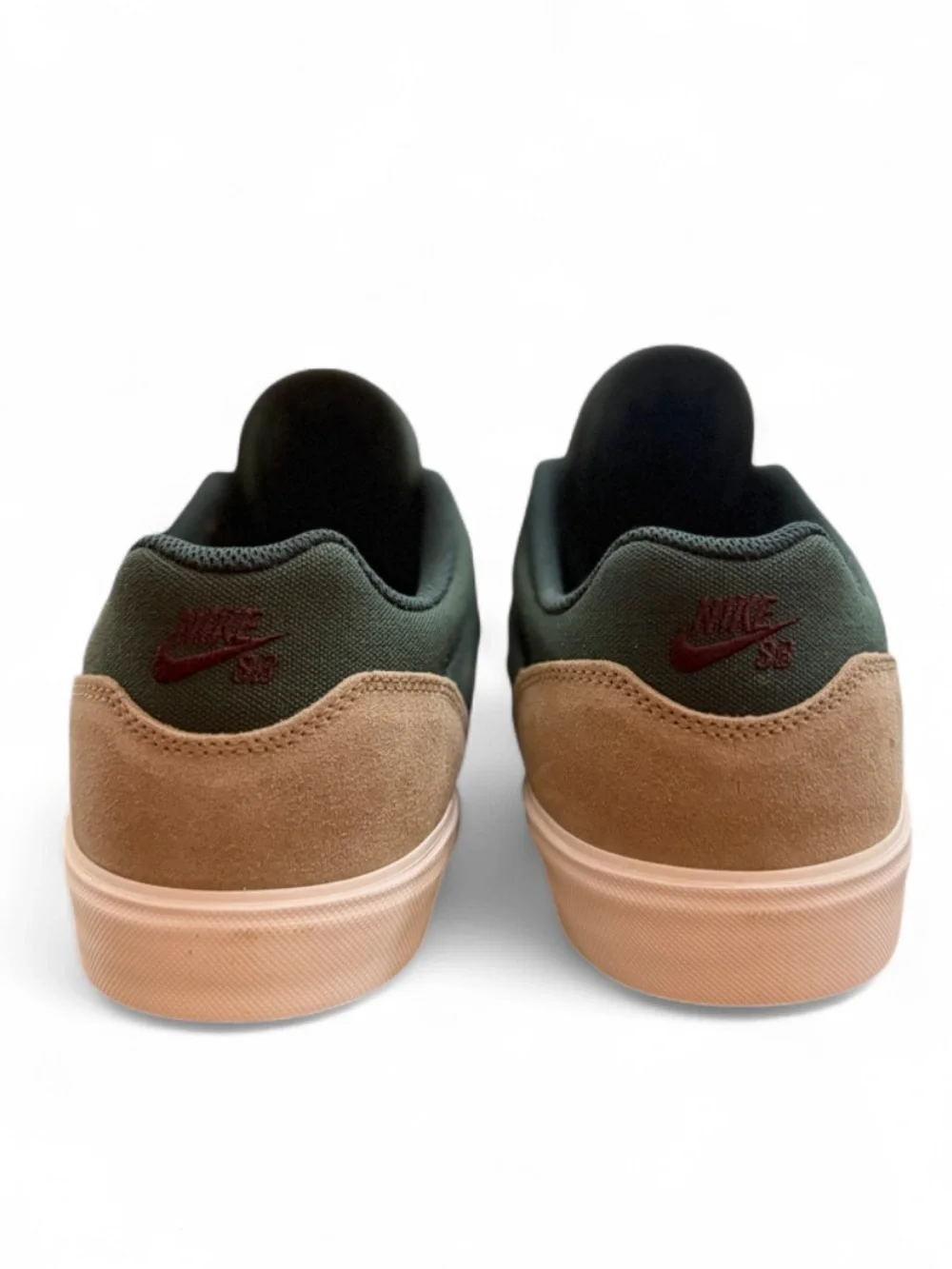 Nike SB Malor ‘Green Tan’ Suede Low-Top Sneakers Size US Men’s 10