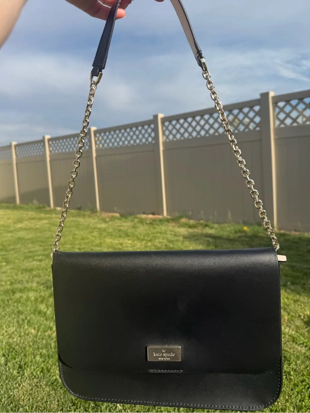 kate spade sleek black
