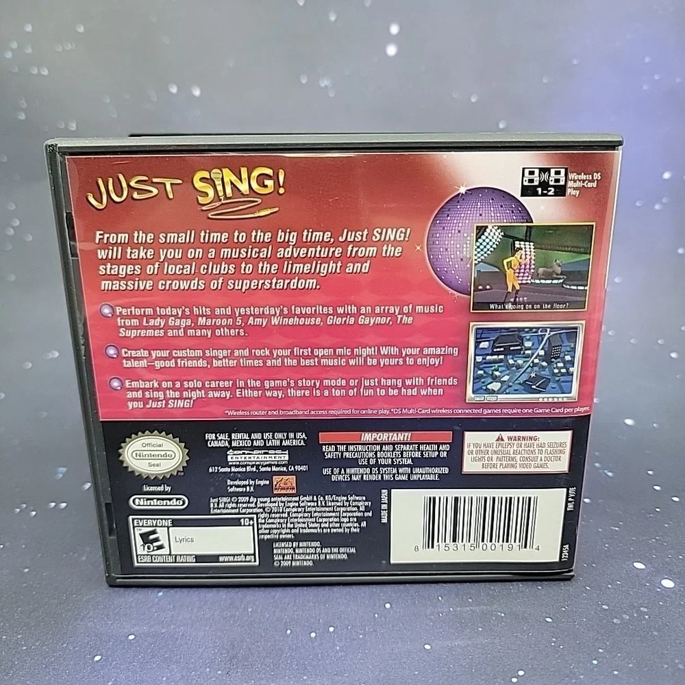 Nintendo outer box
