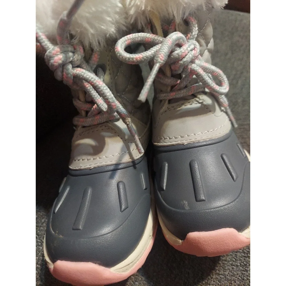 Carters while pink snowy