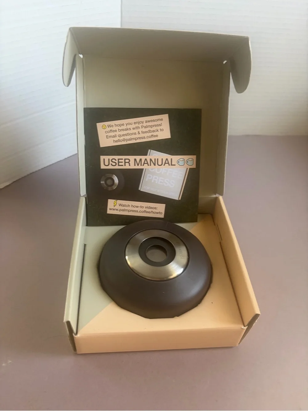 ONE (1) Coffee Press - Dark Gray