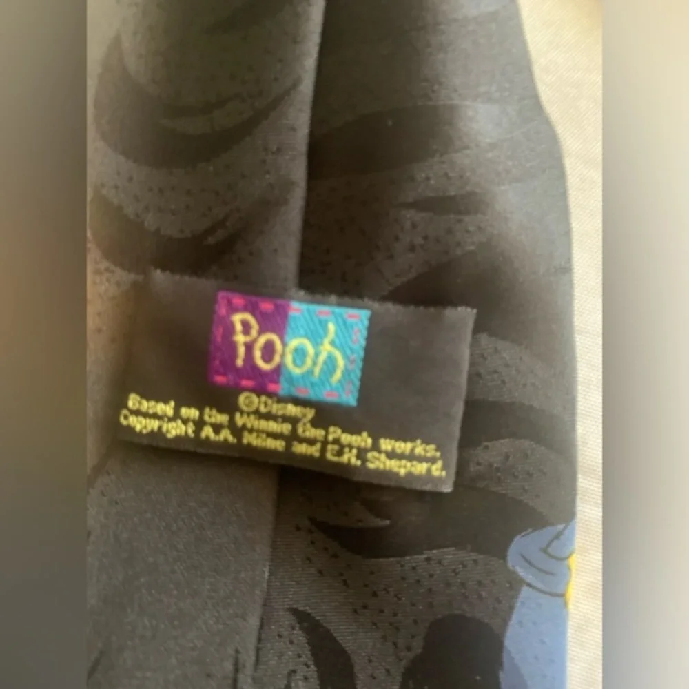 Mens Disney‎ Winnie The Pooh & Friends  Retro 90s Neck Tie Vintage Lot Of 2