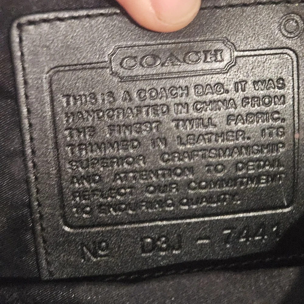 Coach authentic vintage