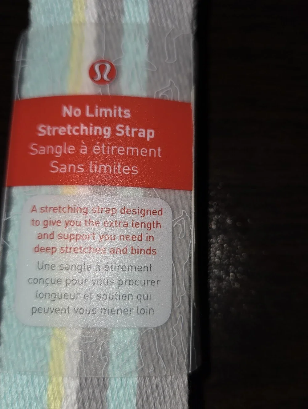 Lululemon No Limits Stretching Yoga Strap