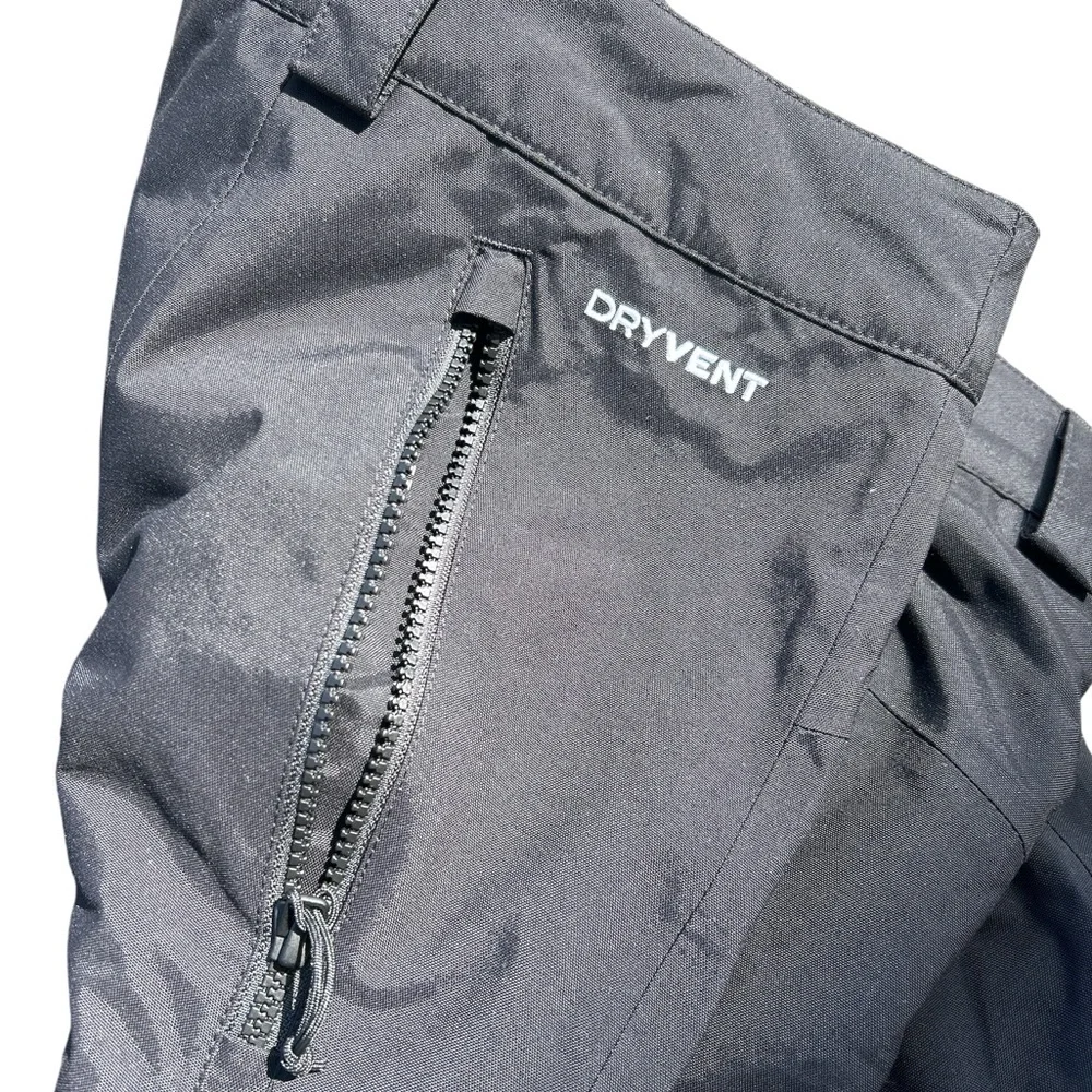 The North Face DryVent Black Snow Pants Mens XXL Regular Cargo Ski Snowboard