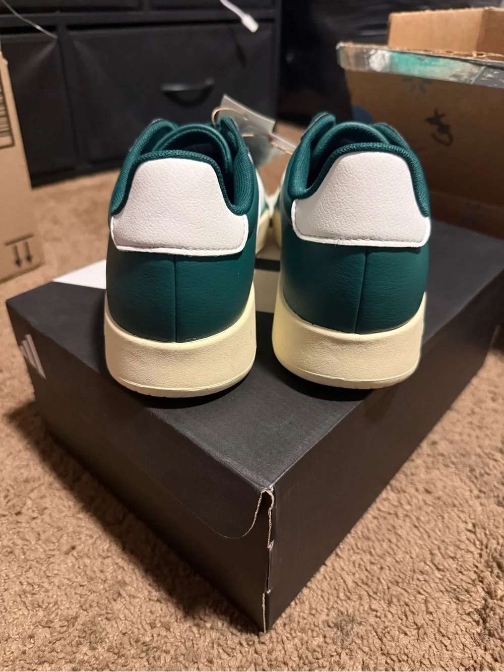 adidas sole cushioned green