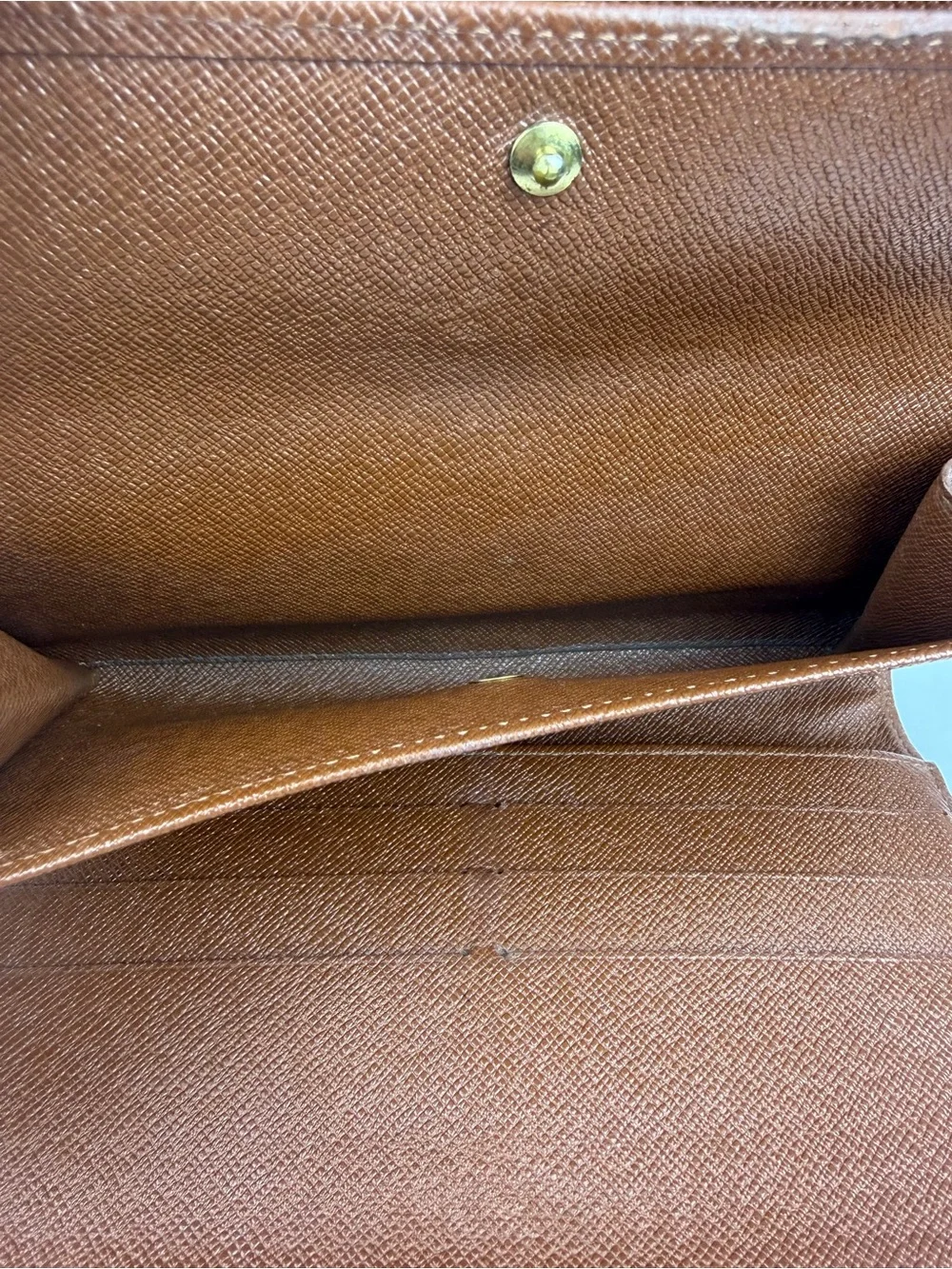 Authentic Louis Vuitton Monogram Long Trifold Wallet