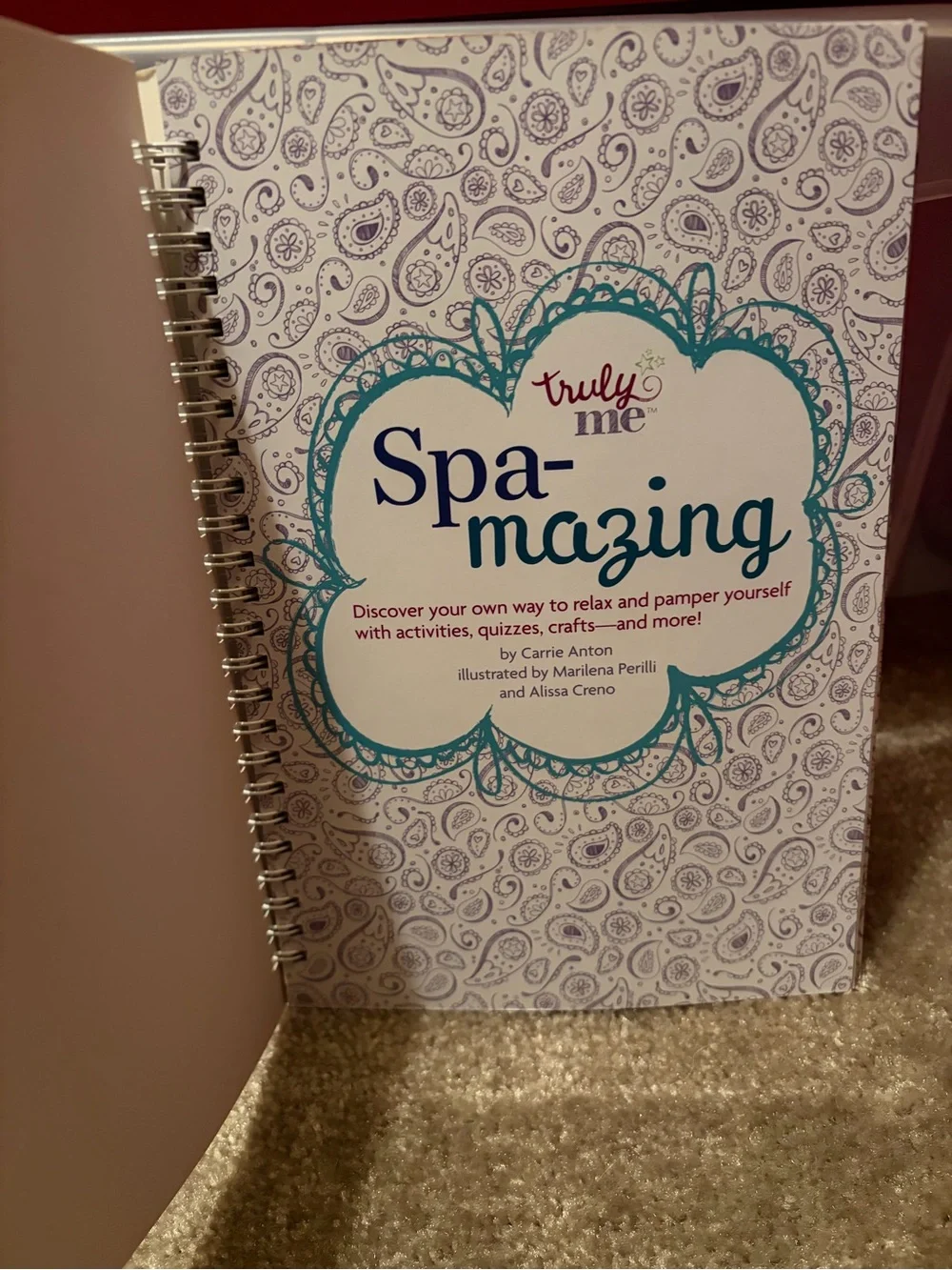 American Girl spiral bound