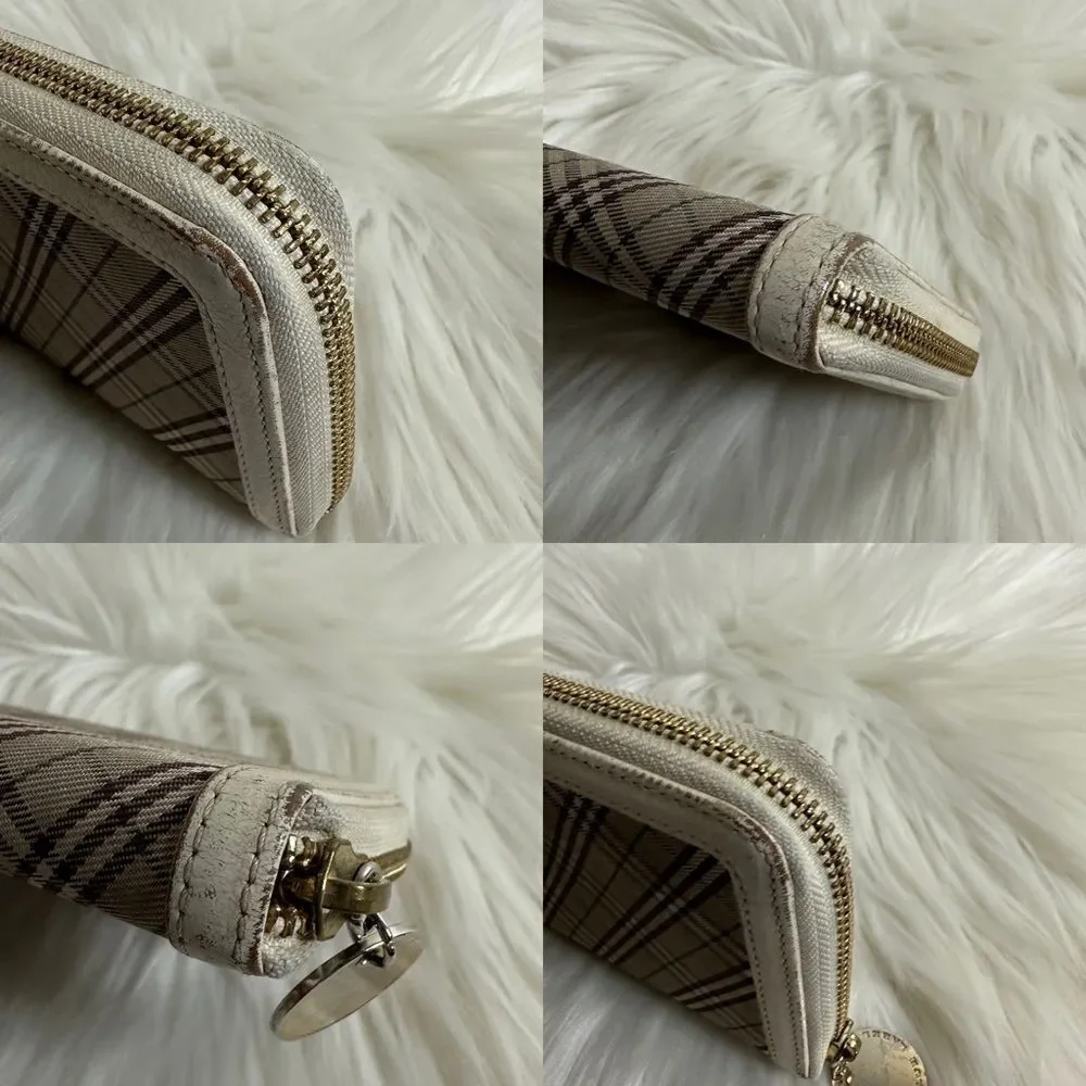 💯Authentic Burberry Blue Label Long Wallet 🍀
