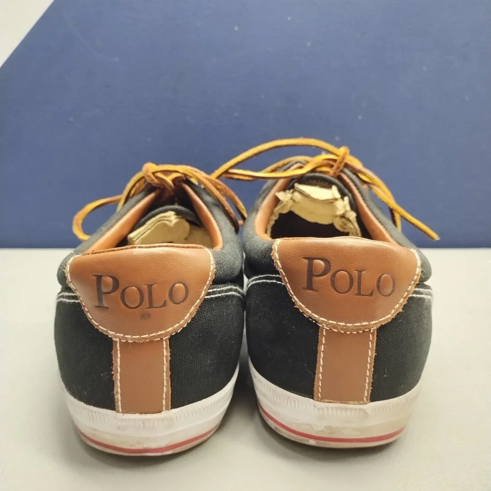 Polo Ralph Lauren Vaughn Sneakers‎ Mens 13D Multi Upper Canvas Athletic Lace Up