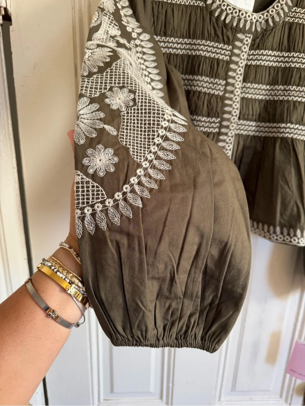 Anthropologie olive casual
