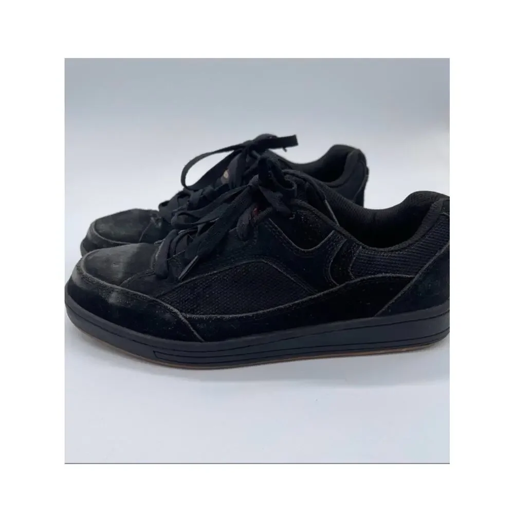Brahma Steel Toe, Skater Style Shoe, Size 7. Black Leather