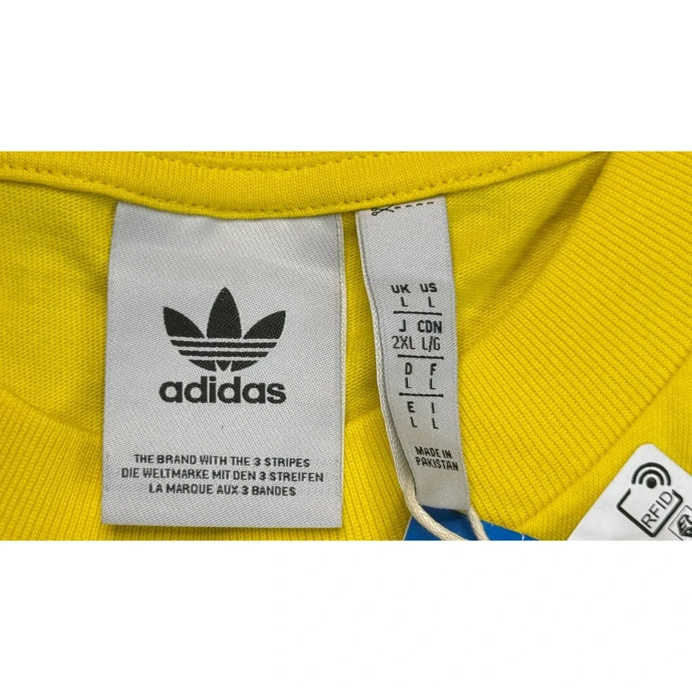 Adidas Men's‎ Originals In The Ring Short Sleeve Multicolored T-Shirt Size Large