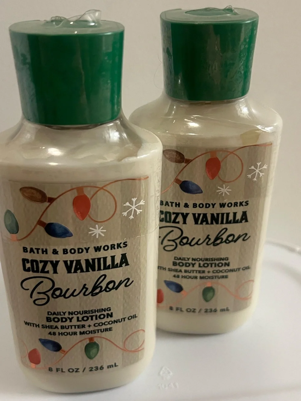 Bath & Body Works Cozy Vanilla Bourbon Lotion - NEW