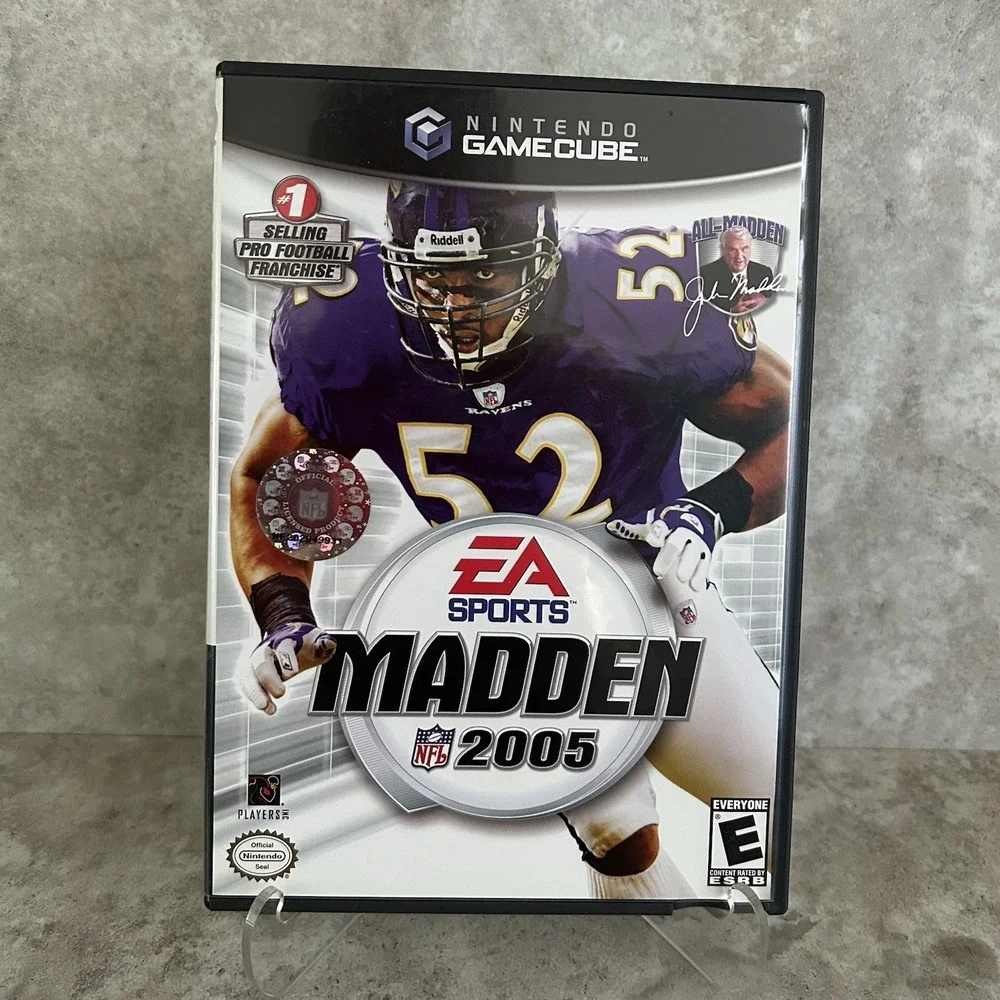 Madden NFL 2005 (Nintendo GameCube, 2004) - (CIB, Tested)