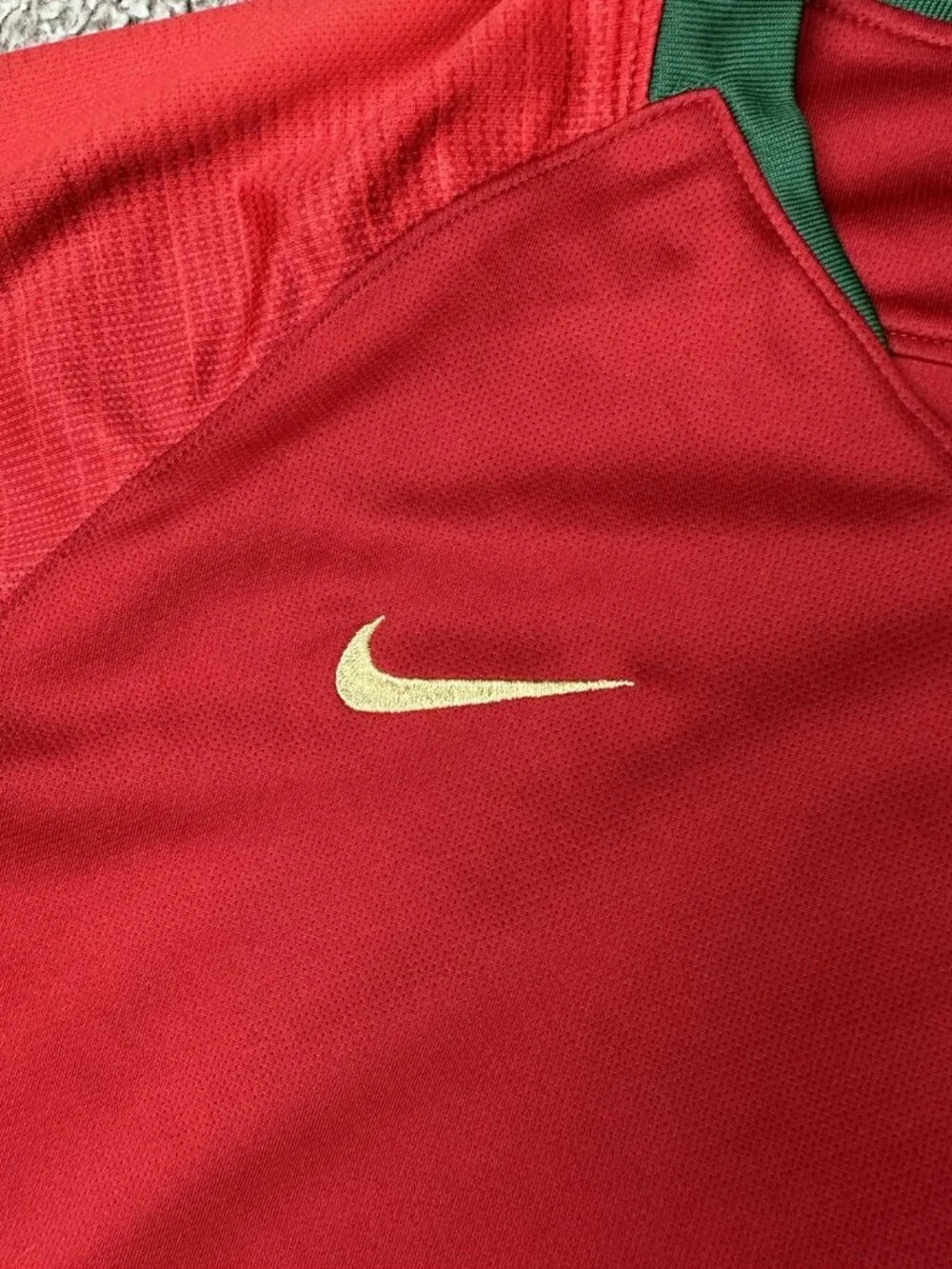 Nike Portugal Soccer Jersey Kids XL Red 2018 Home Authentic 893995-687