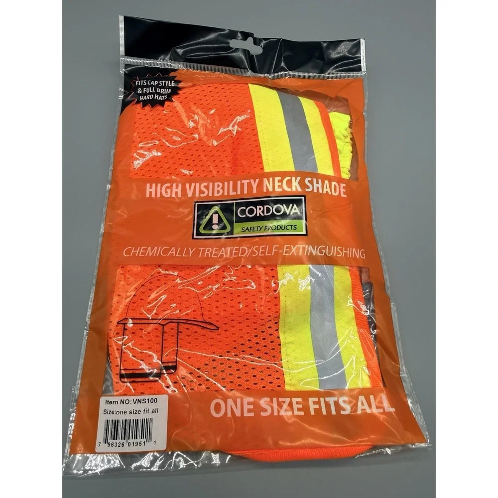 Cordova Safety Products Orange High Visibility‎ Neck Shade VNS100