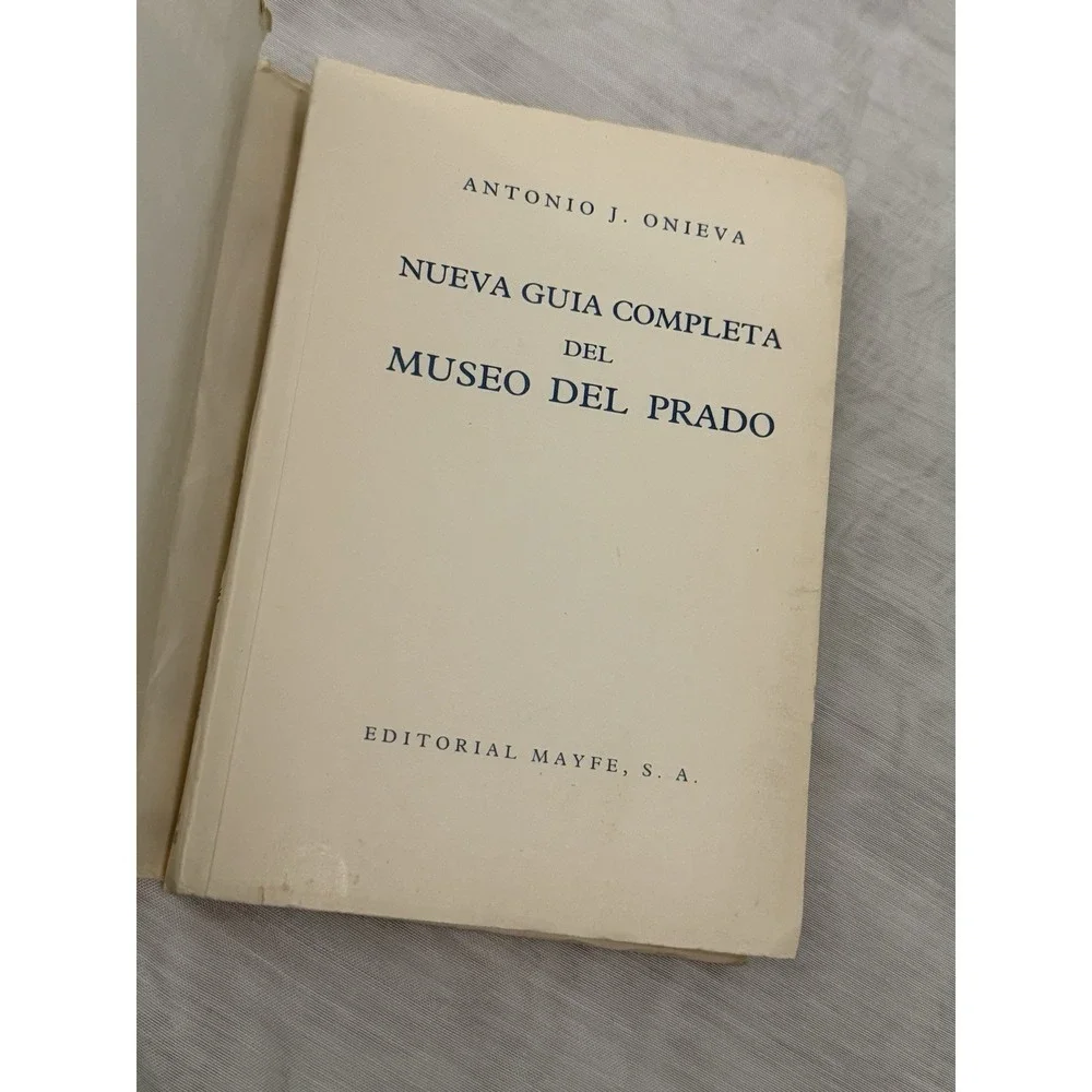 A New Complete Guide to the Prado Gallery (Antonio J. Onieva - 1980) VTG Book