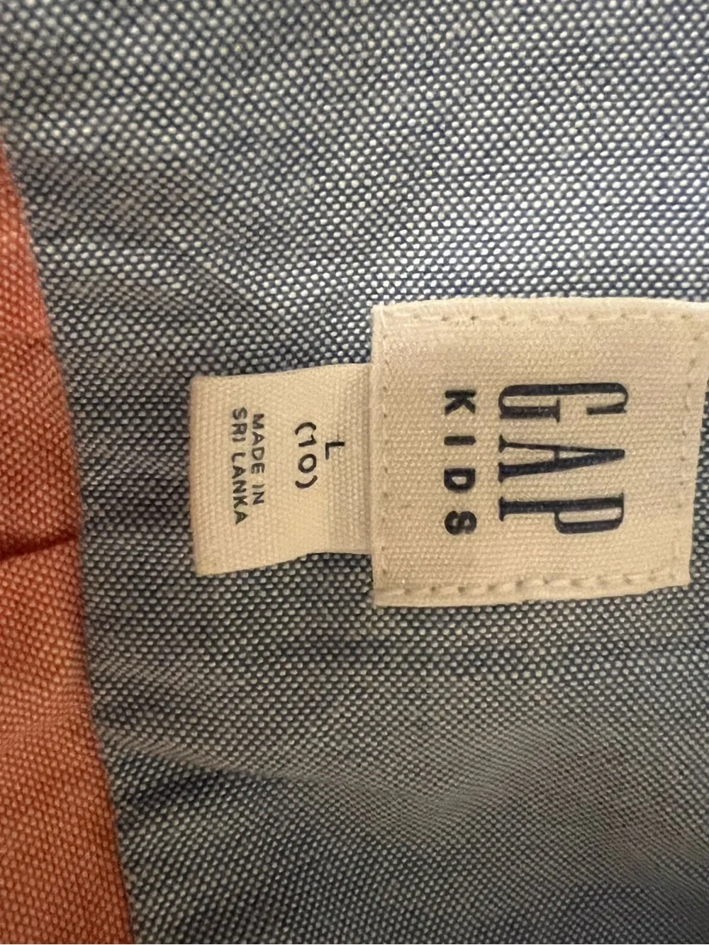 GAP colorblock oxford