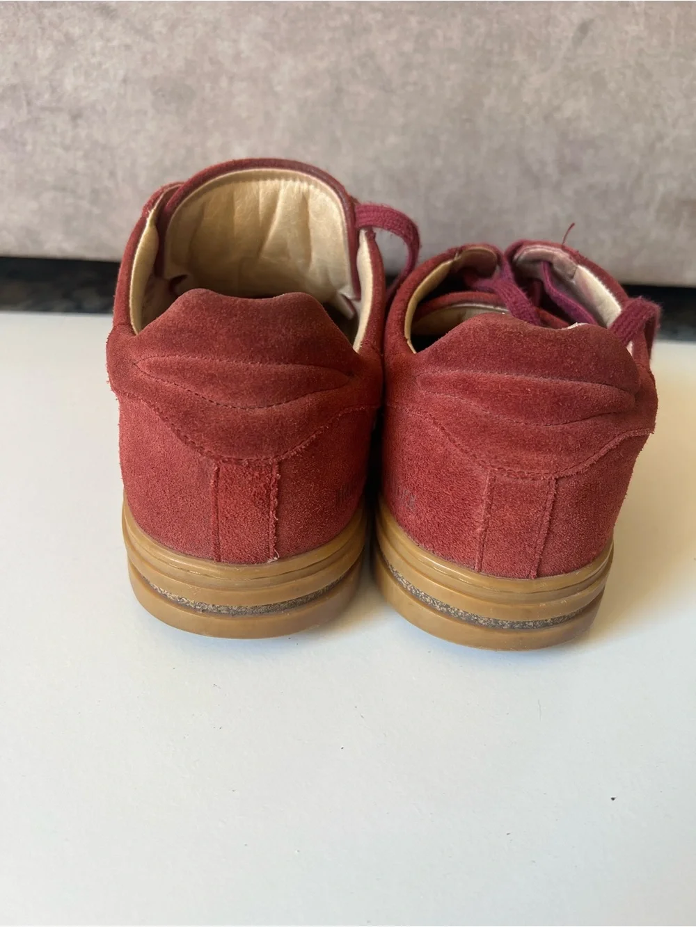 Birkenstock comfortable red