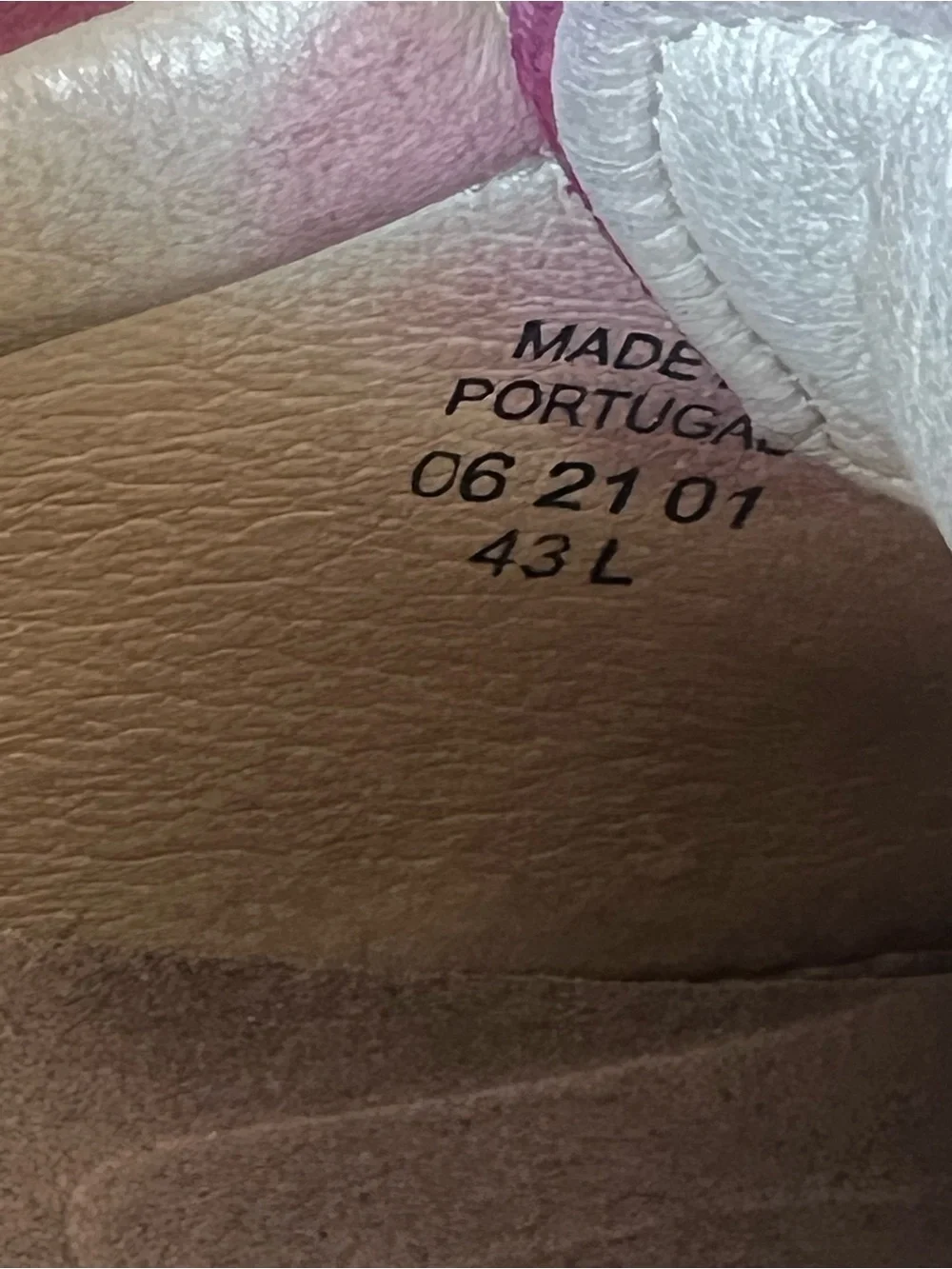 Birkenstock upper gum suede