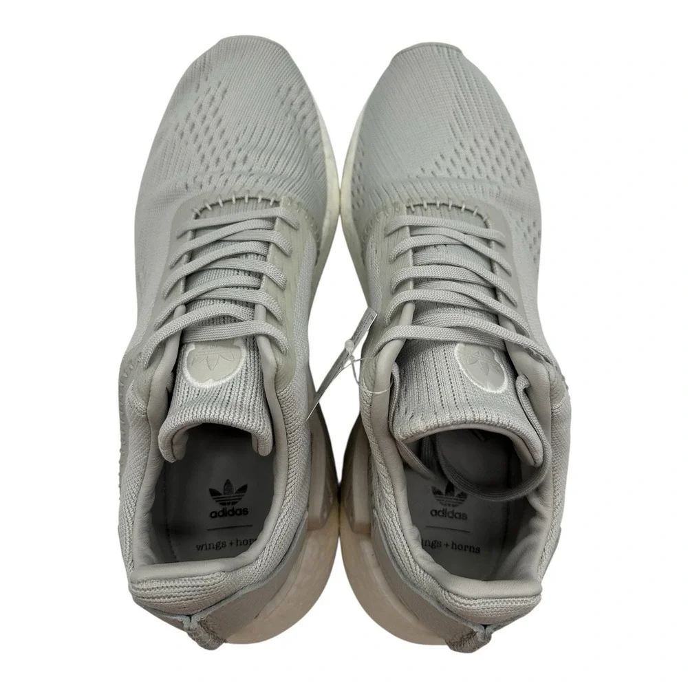 Adidas Originals Wings & Horns WH NMD_R2 Shoes Mens Sz 10.5 Grey Sneakers BB3118