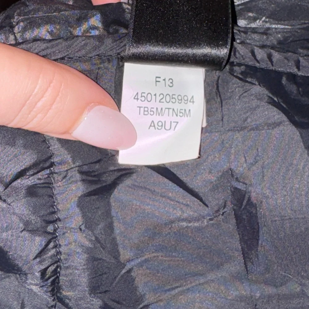 The North Face approximate measurements