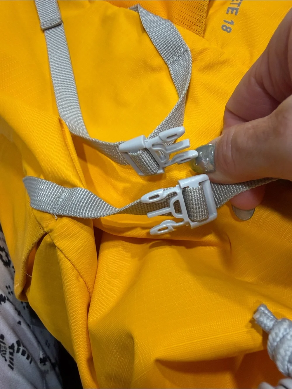 Camelbak yellow daypack